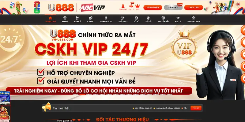 Giao diện ứng dụng U888