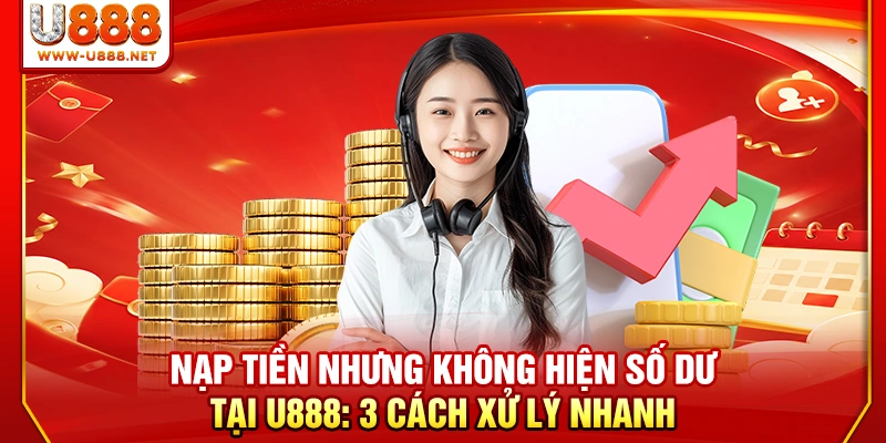 Nạp Tiền Nhưng Không Hiện Số Dư Tại U888: 3 Cách Xử Lý Nhanh